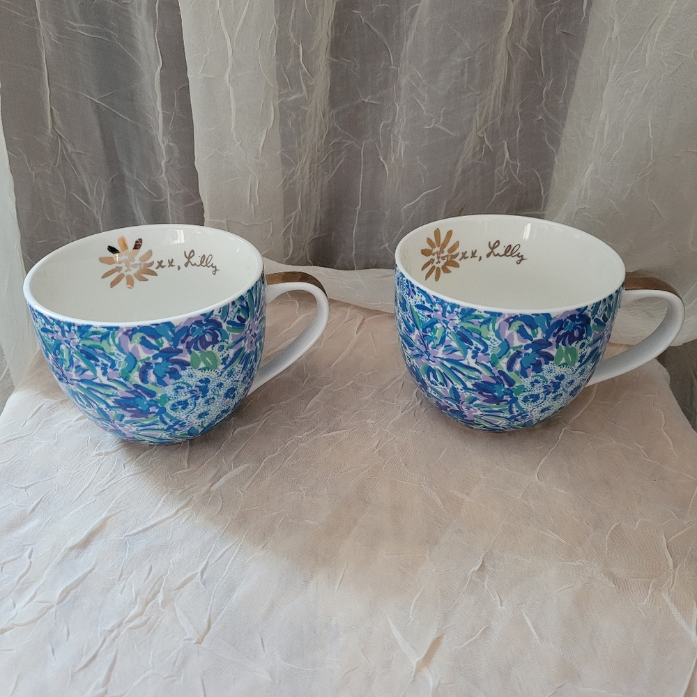 Lilly Pulitzer Oversized Coffee Cups R-300